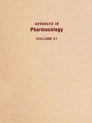 cover image of Advances in Pharmacology